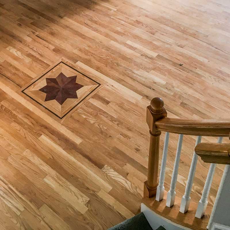 A {fran_brand-name} professionally installed flooring - contact us today to partner with expert Durham / Chapel Hill flooring contractors.