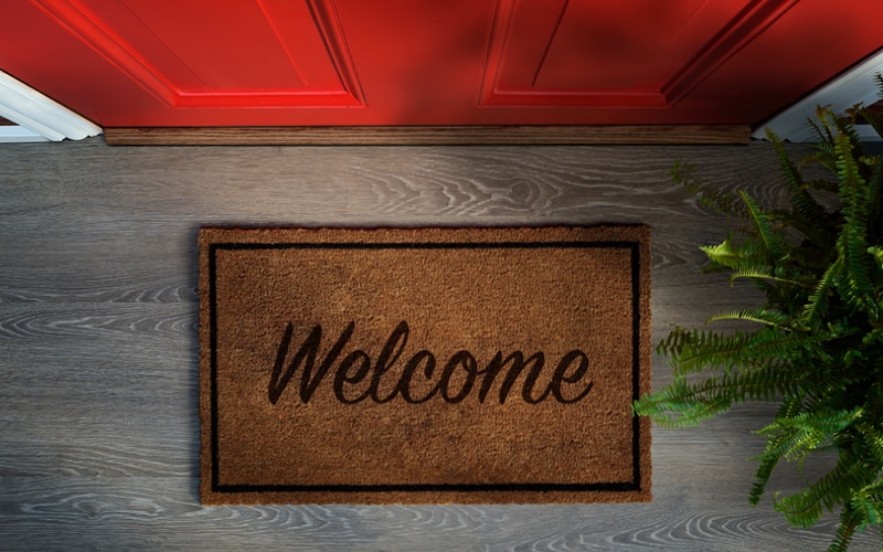Footprints Floors recommends using doormats to keep your flooring looking its best this summer!