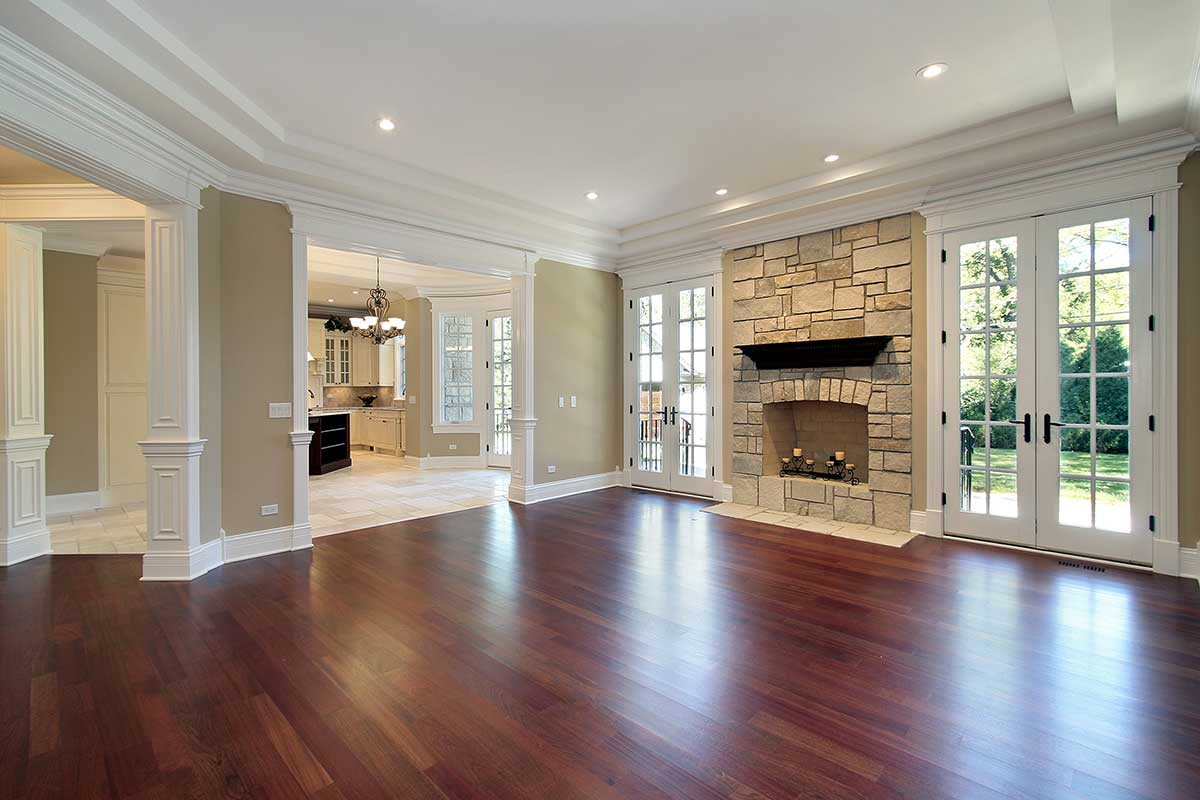 Quick easy vinyl plank flooring installation in Carmel makes it a perfet option for homeowners.